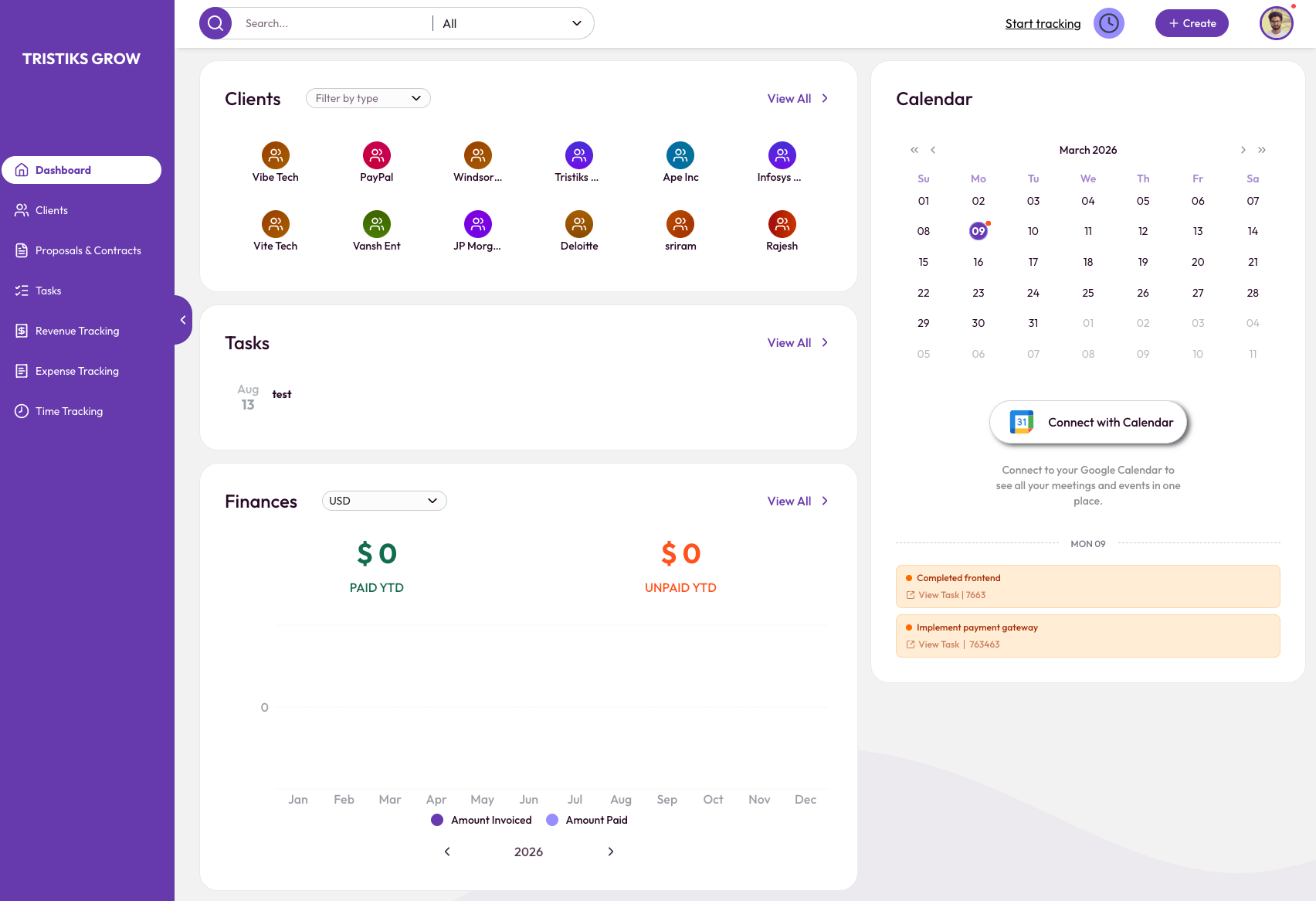 Dashboard
